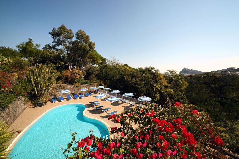 Hotel Hermitage & Park Terme - mese di Luglio - Hotel Hermitage - Piscina Esterna